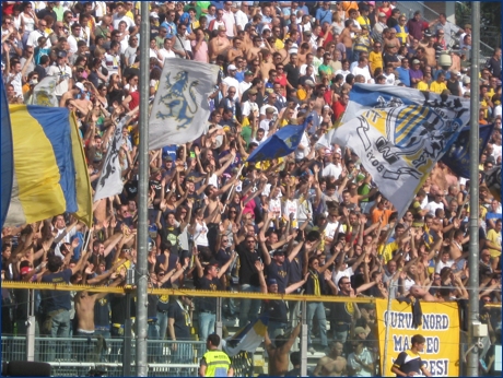 BOYS, Curva Nord di Parma. Il nostro tifo