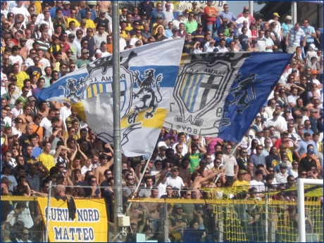 BOYS, Curva Nord di Parma. Il nostro tifo