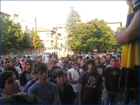 Conferenza BOYS in Curva Nord. Le ragioni del no alla Tessera del Tifoso