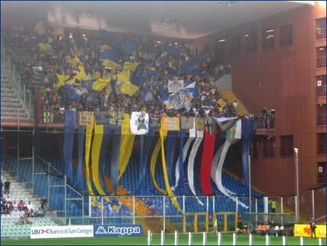 BOYS PARMA 1977 a Genova per Sampdoria-PARMA. Il nostro tifo