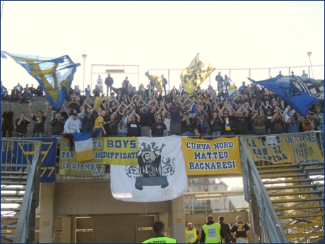 BOYS PARMA 1977 a Bergamo per Atalanta-PARMA. Battimani