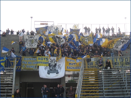 BOYS PARMA 1977 a Bergamo per Atalanta-PARMA. Il nostro tifo