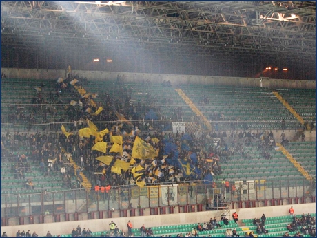 BOYS PARMA 1977 a Milano per Milan-PARMA. Il nostro tifo