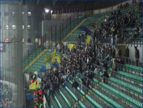 BOYS PARMA 1977 a Milano per Milan-PARMA. Il nostro tifo