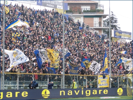 BOYS, Curva Nord di Parma. Il nostro tifo