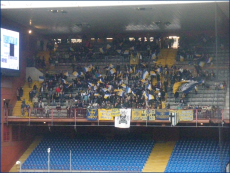 BOYS PARMA 1977 a Genova per Genoa-PARMA. Il nostro tifo