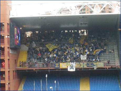 BOYS PARMA 1977 a Genova per Genoa-PARMA. Il nostro tifo