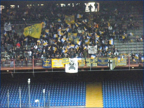 BOYS PARMA 1977 a Genova per Genoa-PARMA. Il nostro tifo