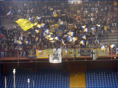 BOYS PARMA 1977 a Genova per Genoa-PARMA. Il nostro tifo