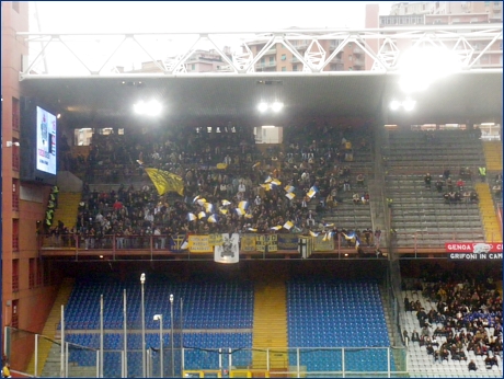 BOYS PARMA 1977 a Genova per Genoa-PARMA. Il nostro tifo