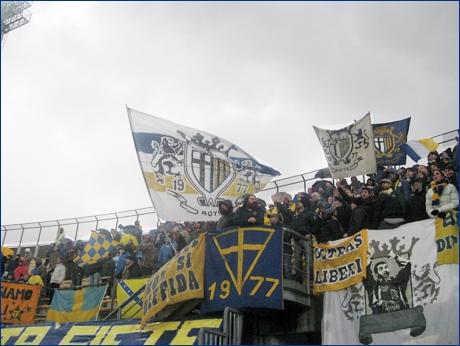 BOYS PARMA 1977 a Livorno per Livorno-PARMA. Il nostro tifo