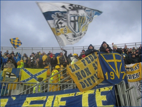 BOYS PARMA 1977 a Livorno per Livorno-PARMA. Il nostro tifo