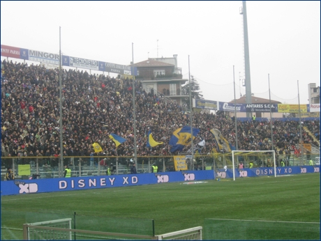 BOYS, Curva Nord di Parma. Il nostro tifo