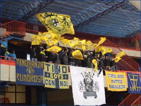 BOYS PARMA 1977 a Catania per Catania-PARMA. Il nostro tifo