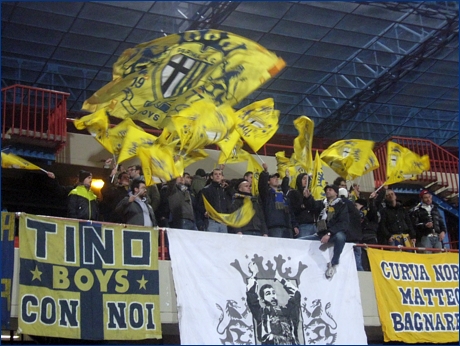 BOYS PARMA 1977 a Catania per Catania-PARMA. Il nostro tifo