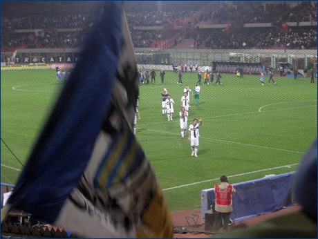 La squadra saluta i BOYS a fine partita