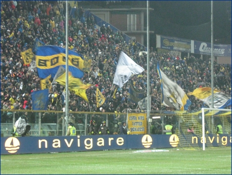 BOYS, Curva Nord di Parma. Il nostro tifo