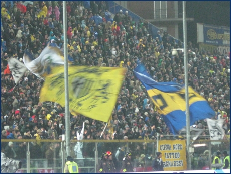 BOYS, Curva Nord di Parma. Il nostro tifo