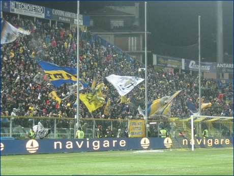 BOYS, Curva Nord di Parma. Il nostro tifo