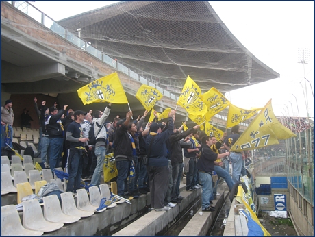 BOYS PARMA 1977 a Cagliari per Cagliari-PARMA. Il nostro tifo