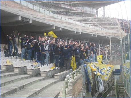 BOYS PARMA 1977 a Cagliari per Cagliari-PARMA. Il nostro tifo