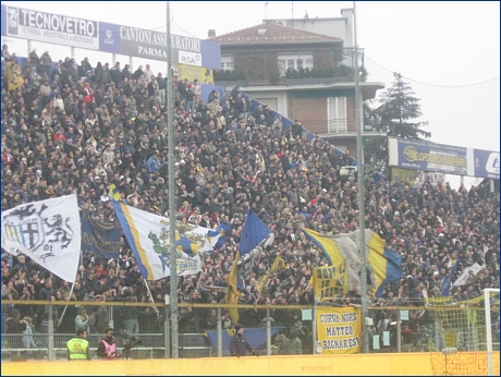 BOYS, Curva Nord di Parma. Il nostro tifo