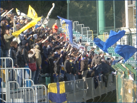 BOYS PARMA 1977 a Siena per Siena-PARMA. Il nostro tifo