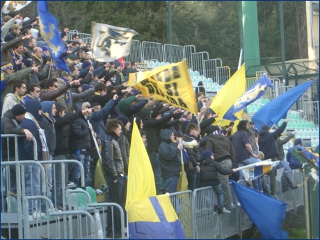 BOYS PARMA 1977 a Siena per Siena-PARMA. Il nostro tifo