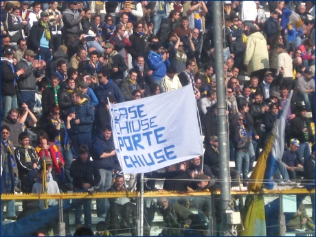 Due aste BOYS in Curva Nord: ''Pi case chiuse, meno porte chiuse''