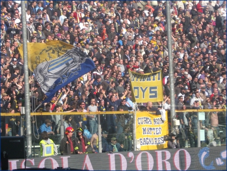 BOYS, Curva Nord di Parma. Il nostro tifo