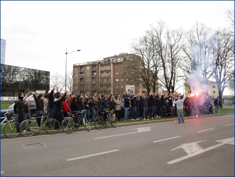 Commemorazione del Bagna in viale Fratti