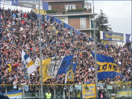 BOYS, Curva Nord di Parma. Il nostro tifo