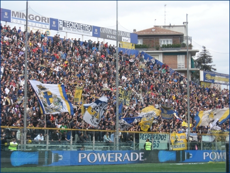 BOYS, Curva Nord di Parma. Il nostro tifo