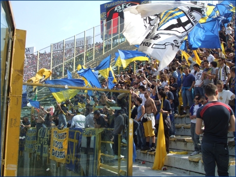 BOYS PARMA 1977 al Dall'Ara per Bologna-PARMA. Il nostro tifo