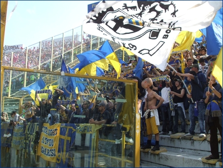 BOYS PARMA 1977 al Dall'Ara per Bologna-PARMA. Il nostro tifo