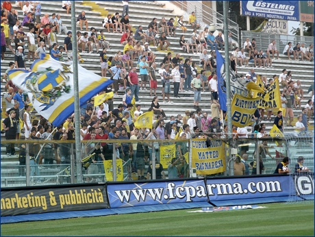 BOYS, Curva Nord di Parma. Il nostro tifo