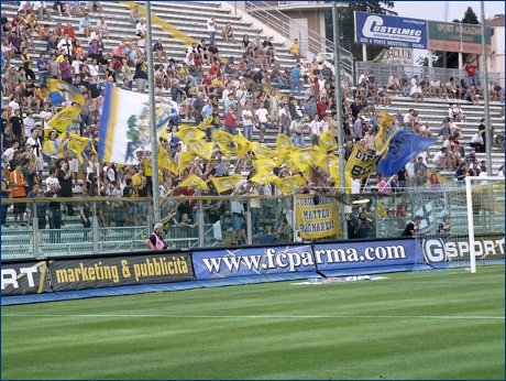 BOYS, Curva Nord di Parma. Il nostro tifo