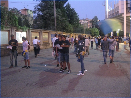 Volantinaggio BOYS in Curva Nord, per conferenza del 3 settembre 2009: ''Tessera del tifoso: le ragioni del no!''