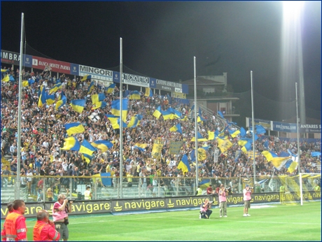 BOYS, Curva Nord di Parma. Il nostro tifo