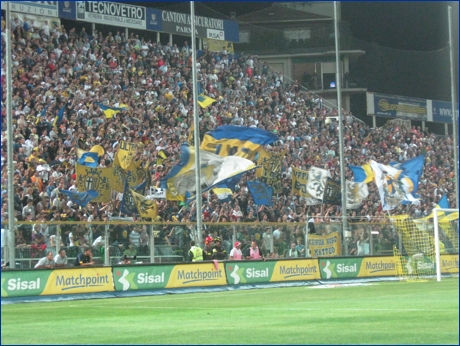 BOYS, Curva Nord di Parma. Il nostro tifo