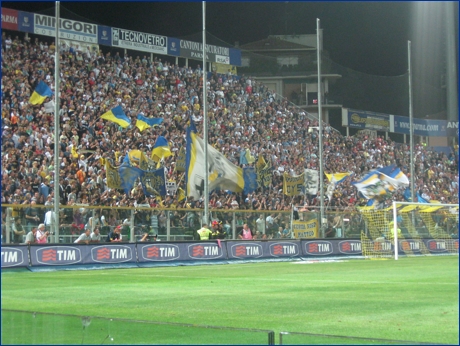 BOYS, Curva Nord di Parma. Il nostro tifo