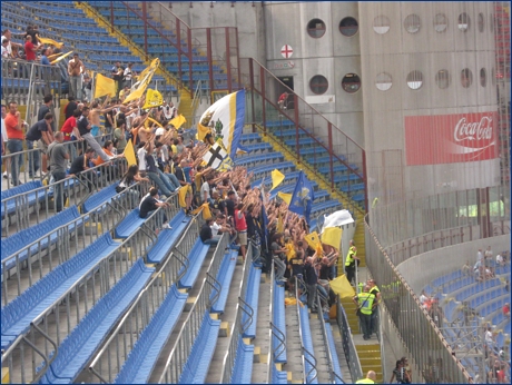 BOYS PARMA 1977 a Milano per Inter-PARMA. Il nostro tifo