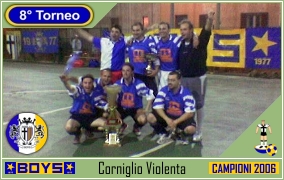 8 Torneo dei BOYS - Corniglio Violenta, foto di squadra Campioni 2006