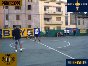 9 Torneo dei BOYS. Azione di gioco