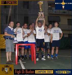 9 Torneo dei BOYS. Figli Di Budan, foto di squadra Campioni 2007