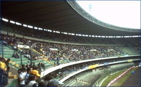 6 maggio 2007. Chievo-Parma: Stadio Bentegodi senza striscioni.