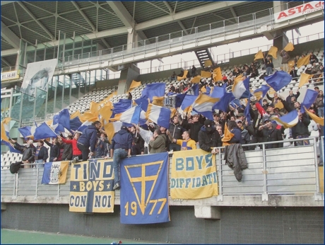 Stagione 2007/08. BOYS PARMA 1977 a Torino per Torino-PARMA