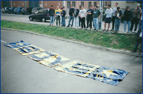 Reggina-PARMA 27-04-2003. BOYS PARMA 1977, foto Ultras