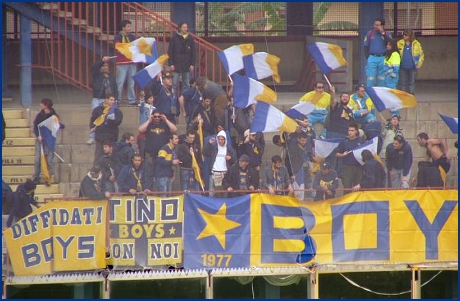 Catania-PARMA 26-11-2006. BOYS PARMA 1977, foto Ultras