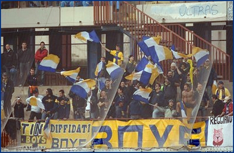 Catania-PARMA 26-11-2006. BOYS PARMA 1977, foto Ultras